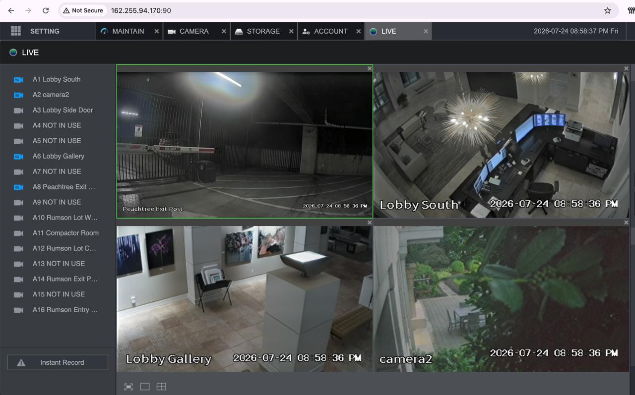 E12 - .33 live channels