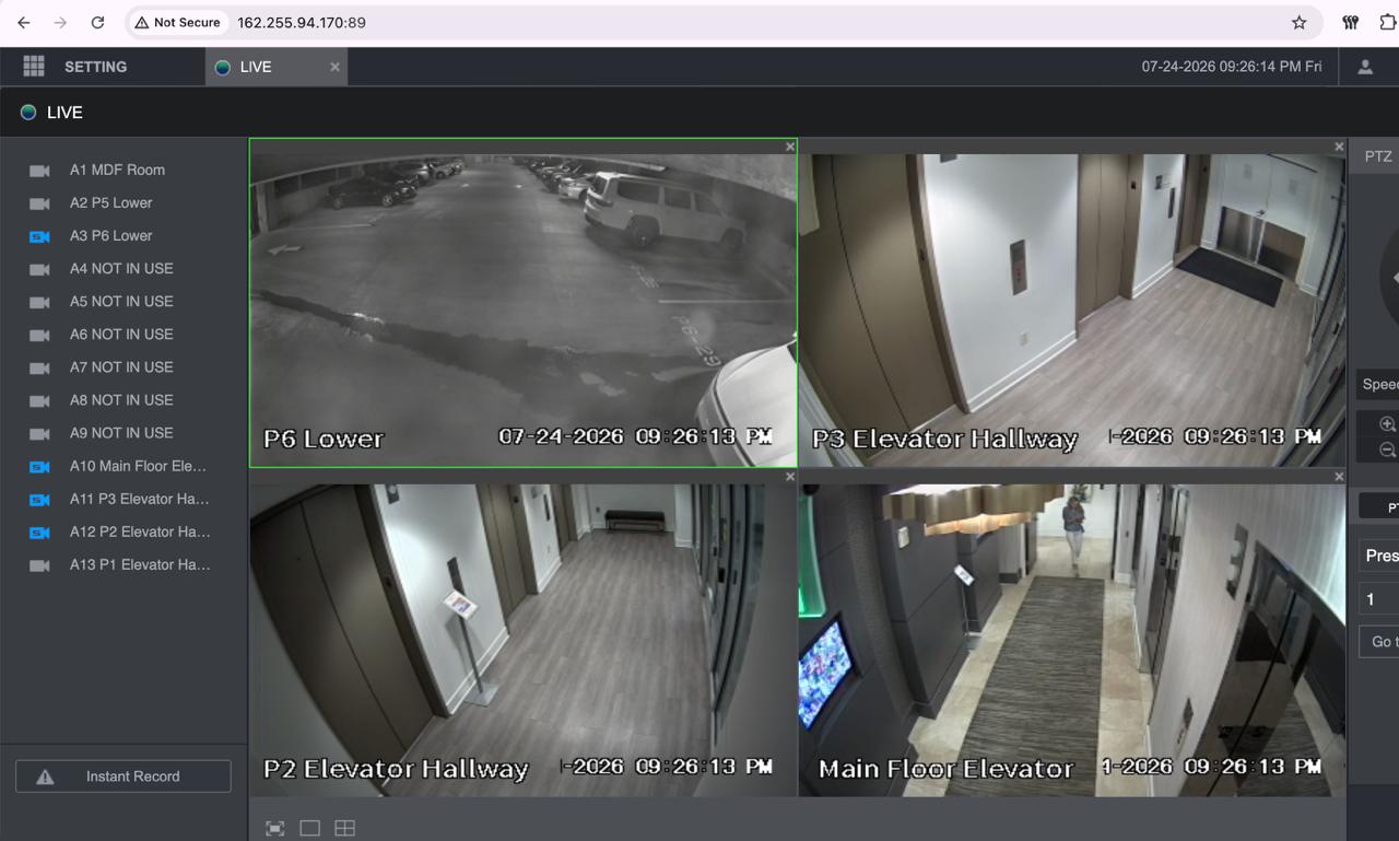 E20 - .32 live channels